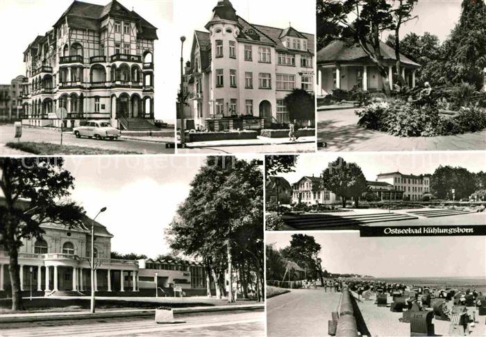 Kuehlungsborn Ostseebad FDGB Erholungsheim Schloss am Meer HOG Nasser Sack Konze
