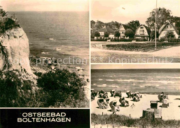 Boltenhagen Ostseebad Steilkueste Siedlung Strand