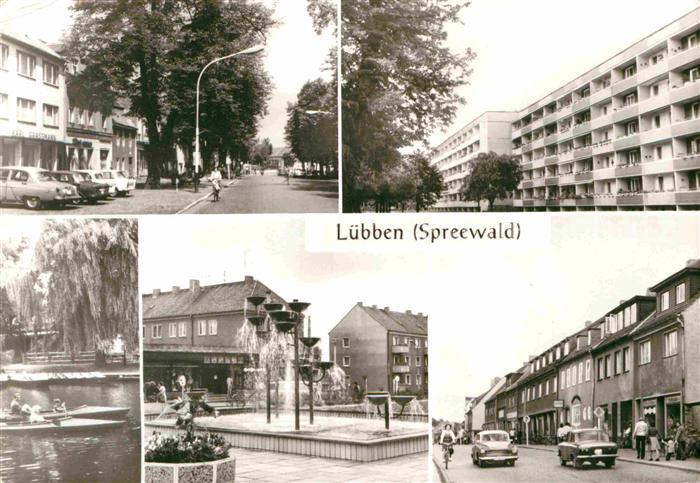 Luebben Spreewald Breite Str Lindenstr Hauptstr Gubener Str