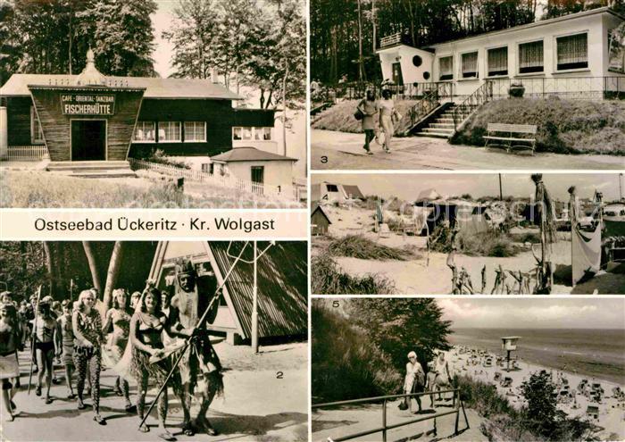 ueckeritz Usedom Fischerhuette Neptunfest Strandklause Campingplatz A53 Strand