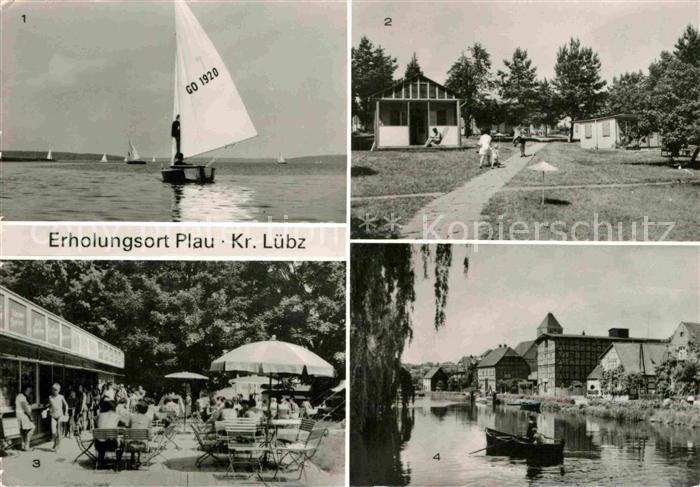 Plau See Campinglager Hans Fischer Gaststaette am Zeltplatz Zuruf An der Elde