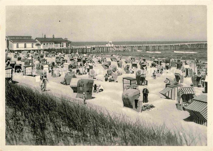 Zinnowitz Ostseebad Strand Seebruecke