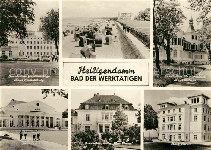 Heiligendamm Ostseebad Sanatorium Haus Mecklenburg Strand Sanatorium Haus Weimar