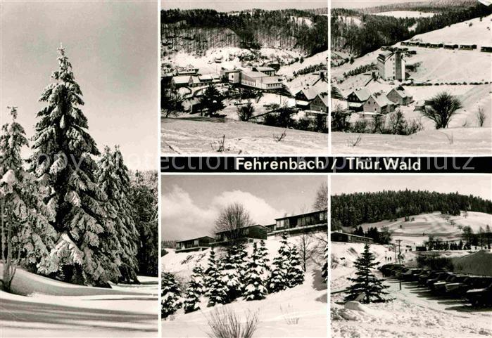 Fehrenbach Thueringer Wald Teilansichten