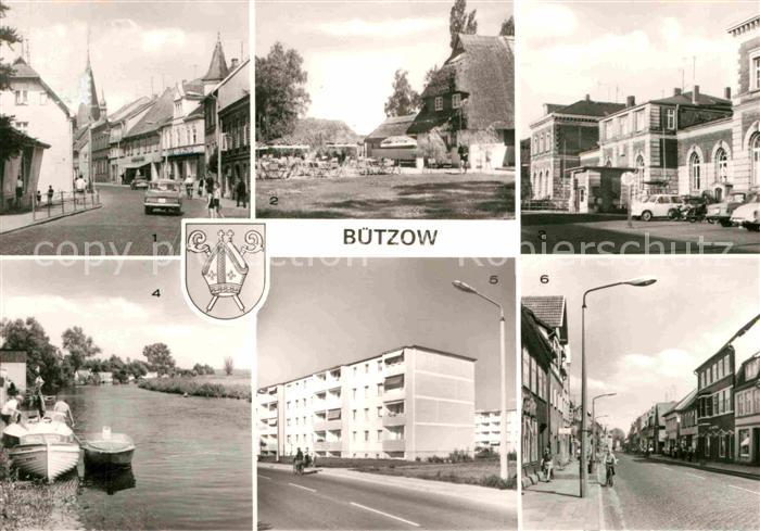 Buetzow Wilh Pieck Str Naherholungszentrum Bahnhof An der Warnow Leninring