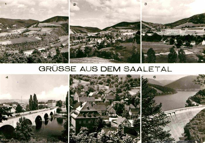 Saalfeld Saale Kaulsdorf OT Eichicht Neubauten Bruecke der Freundschaft Reschwit