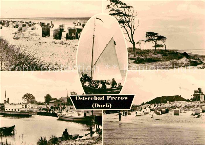Prerow Ostseebad Strandpartien Anlegestelle