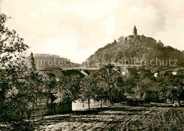 Seitenroda mit der Leuchtenburg