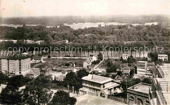 Saint-Cloud Paris Fliegeraufnahme Hippodrome de Longehamp