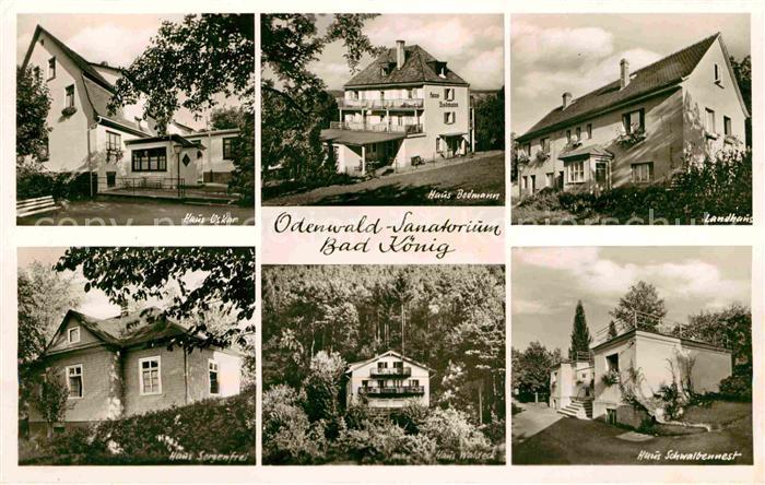 Bad Koenig Odenwald Landhaus Haus-Schwalbennest Haus-Oskar Haus-Bodmann