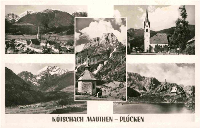 Ploecken Koetschach Mauthen Seepartie Kapelle Kirche