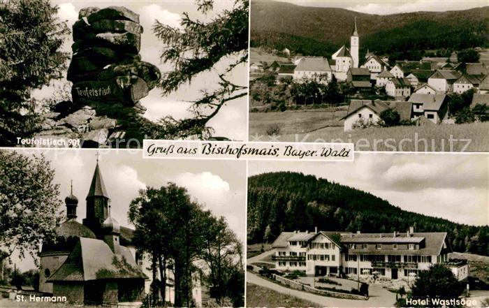 Bischofsmais Teufelstisch St. Hermann Hotel Wastlsaege