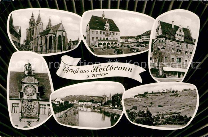 Heilbronn Neckar Kirche alte Gebaeude