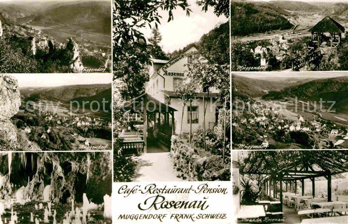 Muggendorf Fraenkische Schweiz Cafe Restaurant Pension Rosenau