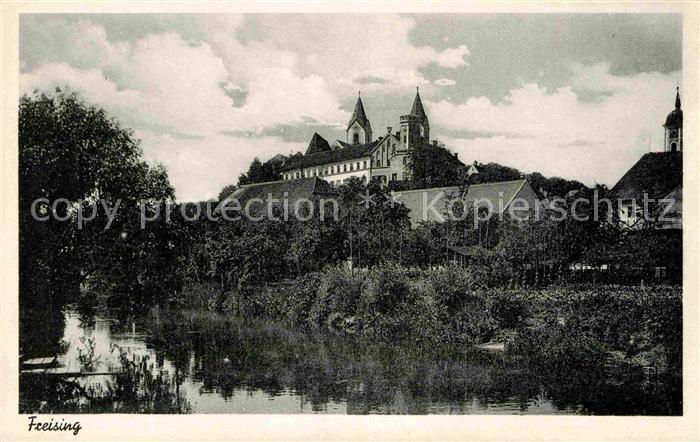 Freising Oberbayern Partie am Fluss