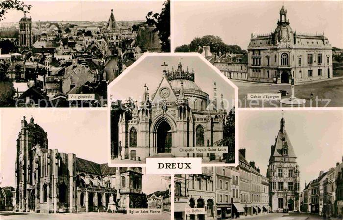 Dreux Eglise Saint Pierre Le Beffroi Chapelle