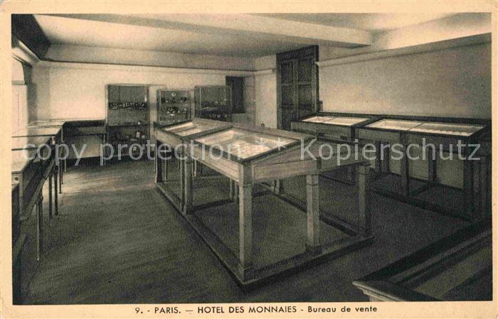 Paris Hotel des Monnaies Bureau de Vente