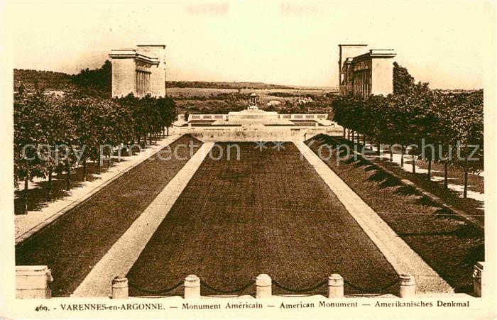 Varennes-en-Argonne Monument Americain