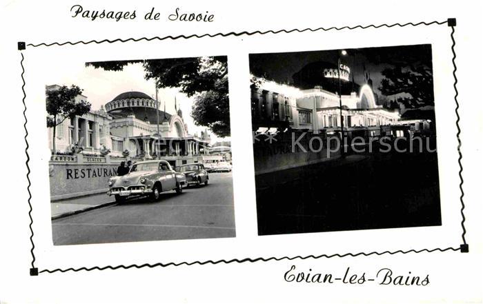 Evian-les-Bains Haute Savoie Casino de jour et de nuit