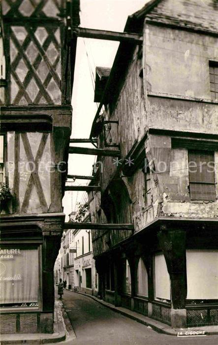 Dreux alte Haeuser Gasse