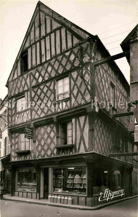 Dreux Grande Rue altes Fachwerkhaus