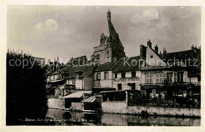 Dreux La Blaise et Hotel de Ville