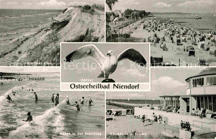 Niendorf Ostseebad Strand Brodtner Ufer Trinkhalle  Seebruecke