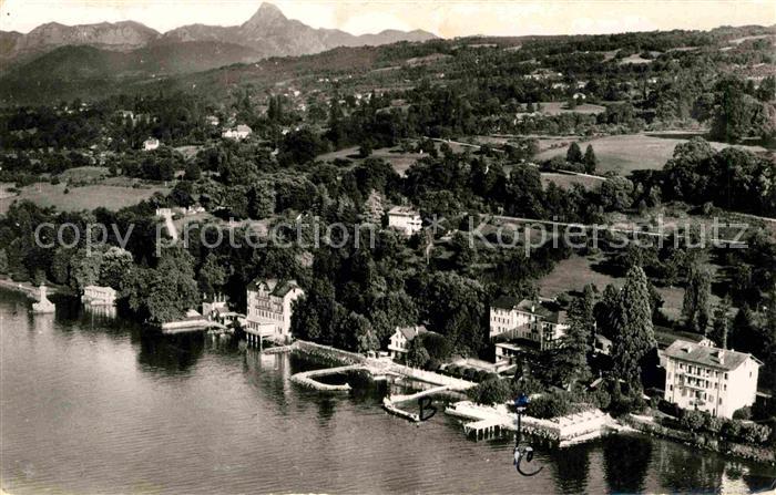 Amphion Fliegeraufnahme Grands Hotels au bord du Lac Leman