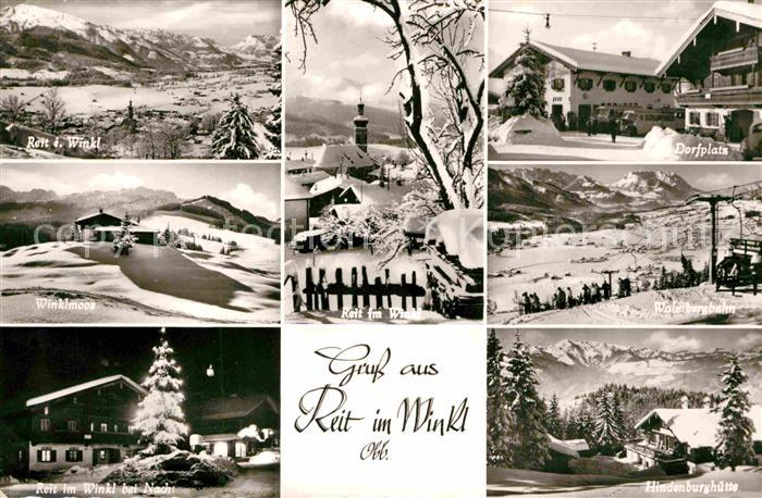 Reit Winkl Winklmoos Hindenburghuette Dorfplatz