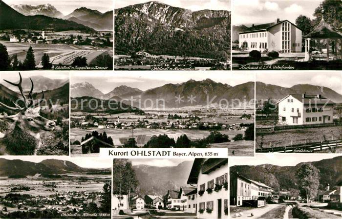 Ohlstadt Zugspitze und Kramer Hoerndle