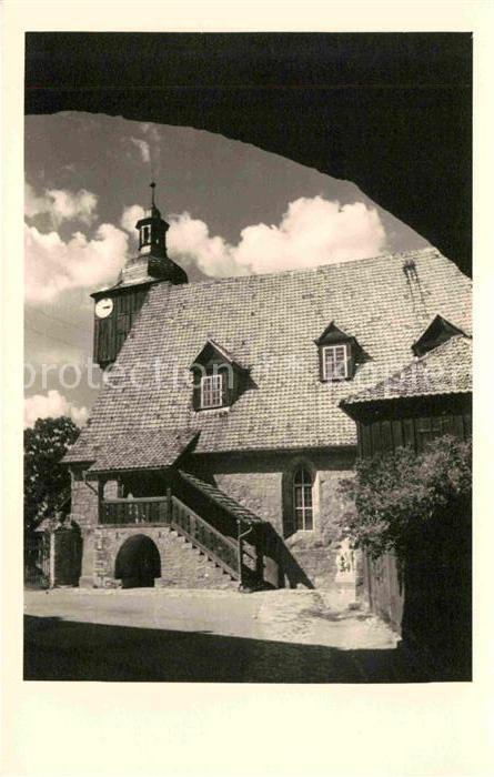 Arnstadt Ilm altes Gebaeude