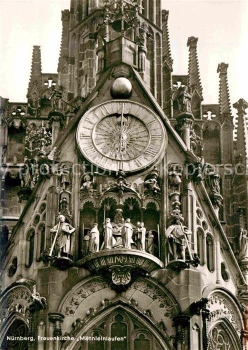NueRNBERG CITY Frauenekirche Maennleinlaufen