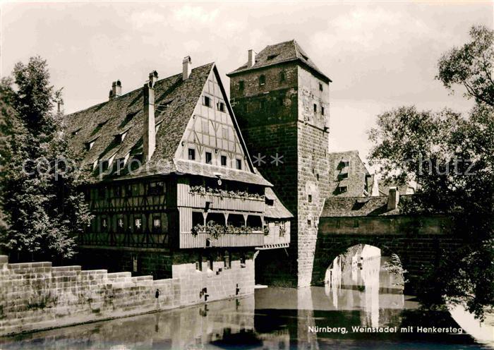NueRNBERG CITY Weinstadel mit Henkersteg