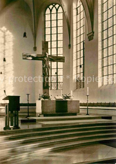 Muenster Westfalen Altar der Universitaetskirche Muenster
