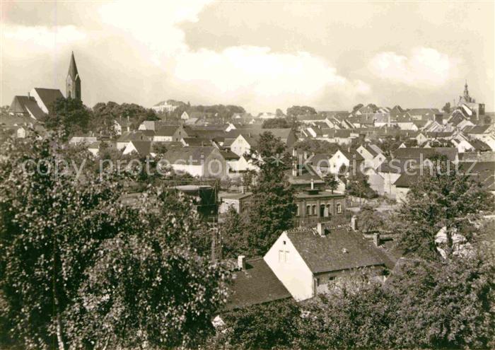 Dahlen Sachsen Blick vom Burgberg auf Dahlen