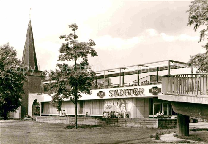 Cottbus Stadtmauerensemble mit Cafe