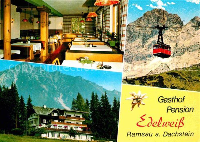 Ramsau Dachstein Steiermark Gasthaus Pension Edelweiss Seilbahn
