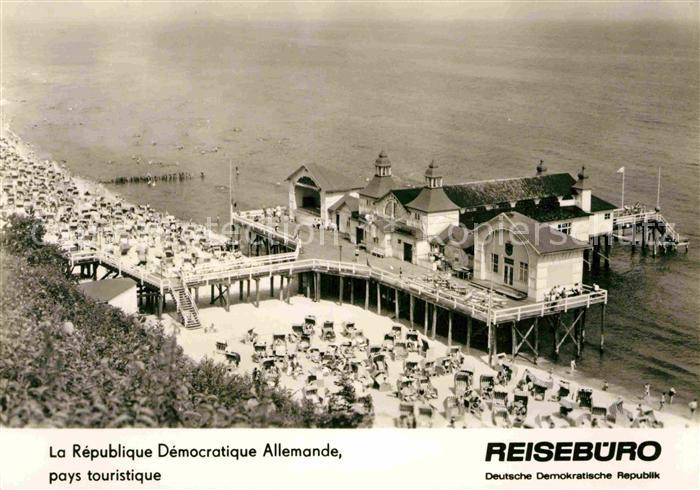 Sellin Ruegen Seebruecke Strand