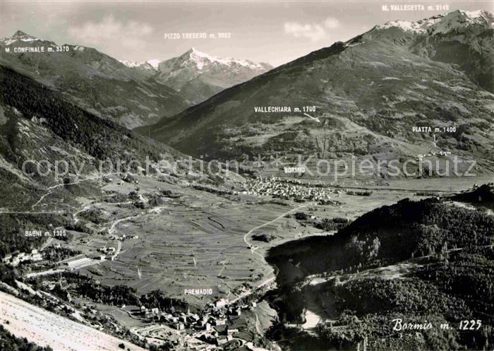 Bormio Fliegeraufnahme Premadio Piatta