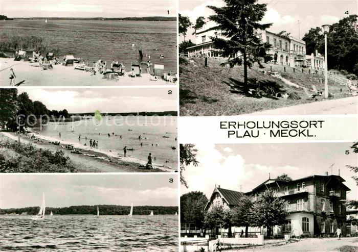 Plau Mecklenburg Plauer See Seelust Erholungsheim Otto Brass Kinderheim Berliner