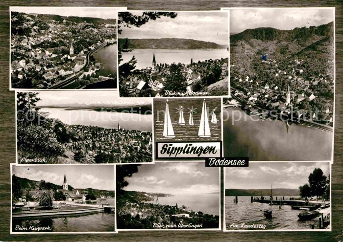 Sipplingen Bodensee Landesteg ueberlingen Kurpark Bodman