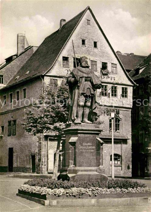Jena Thueringen Kurfuerst Johann Friedrich Denkmal Hanfried Gruender der Univers