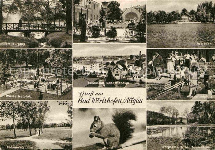Bad Woerishofen Waldsee Wassertreten Kurpark