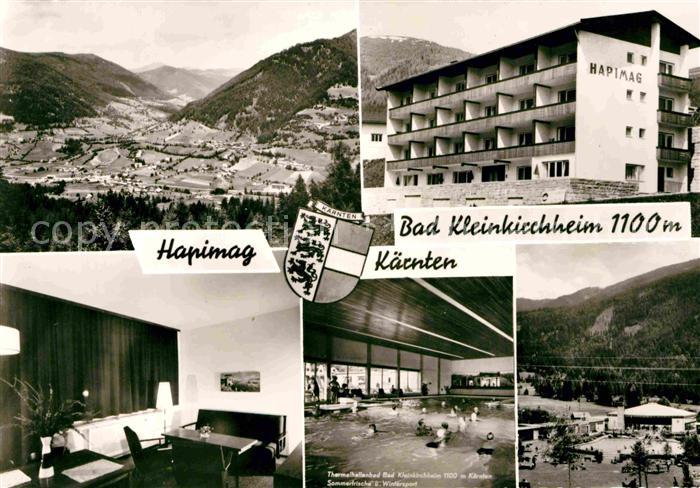 Bad Kleinkirchheim Kaernten Fliegeraufnahme Thermalbad Hapimag