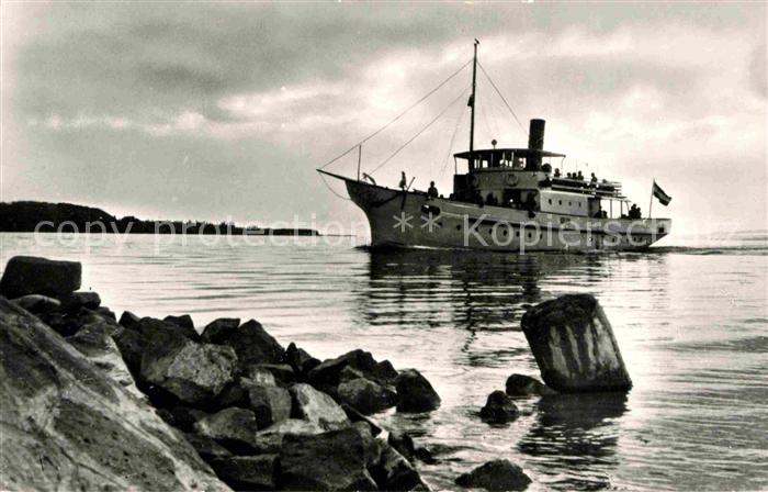 Dampfer Seitenrad Gozhajo Balatonon