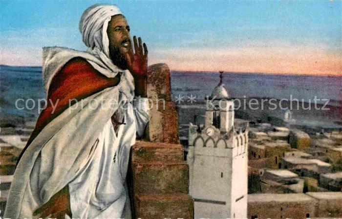 Typen Arabien Muezzin