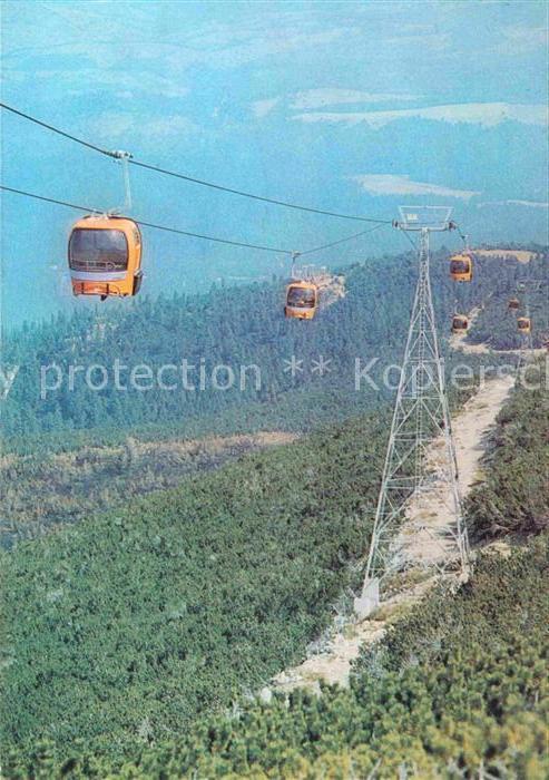 Seilbahn Borowez Huette Jastrebez Bulgarien