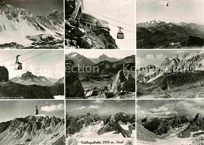 Seilbahn Valluga Ulmerhütte Patteriol