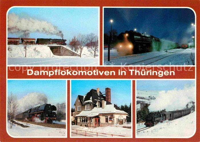 Lokomotive Dampflokomotiven Triptis Bahnhof Weida