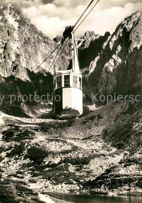 Seilbahn Vysoke Tatry Skalnate Pleso Lomnicky Stit